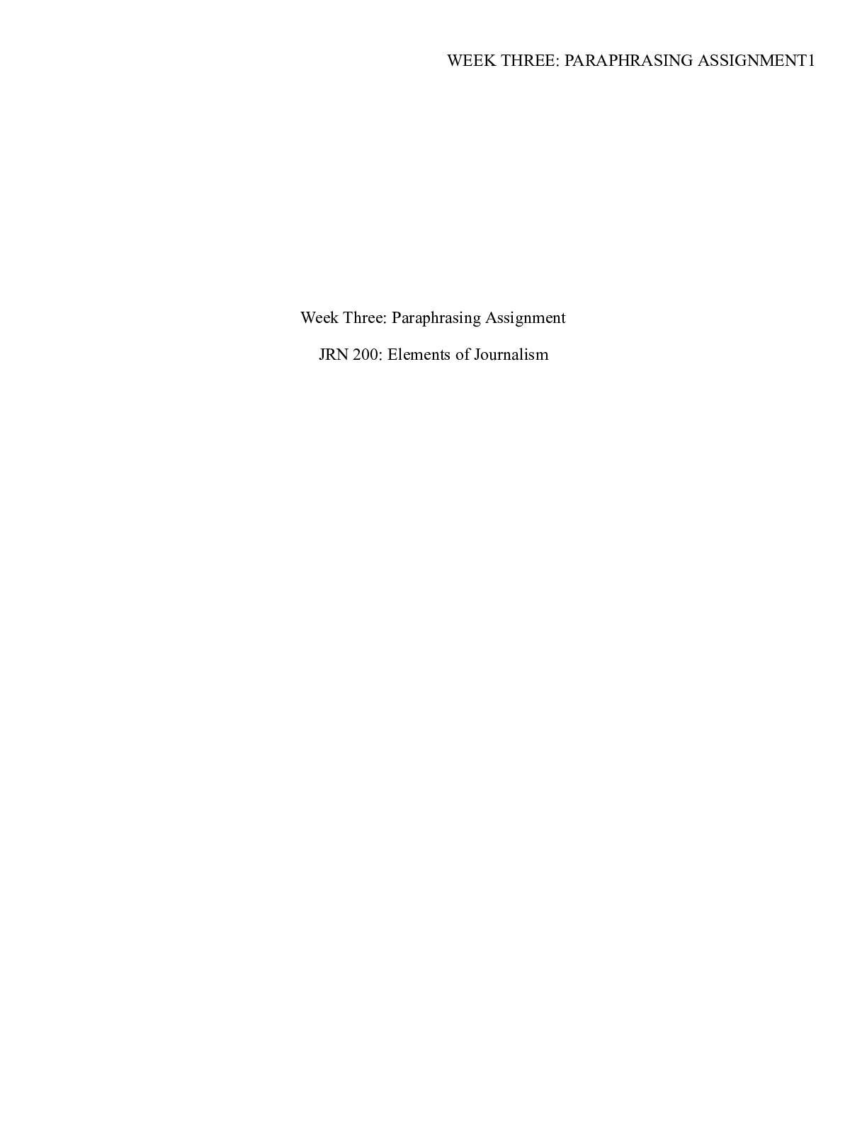 Preview image of Week_Three_Paraphrasing.tta.docx document